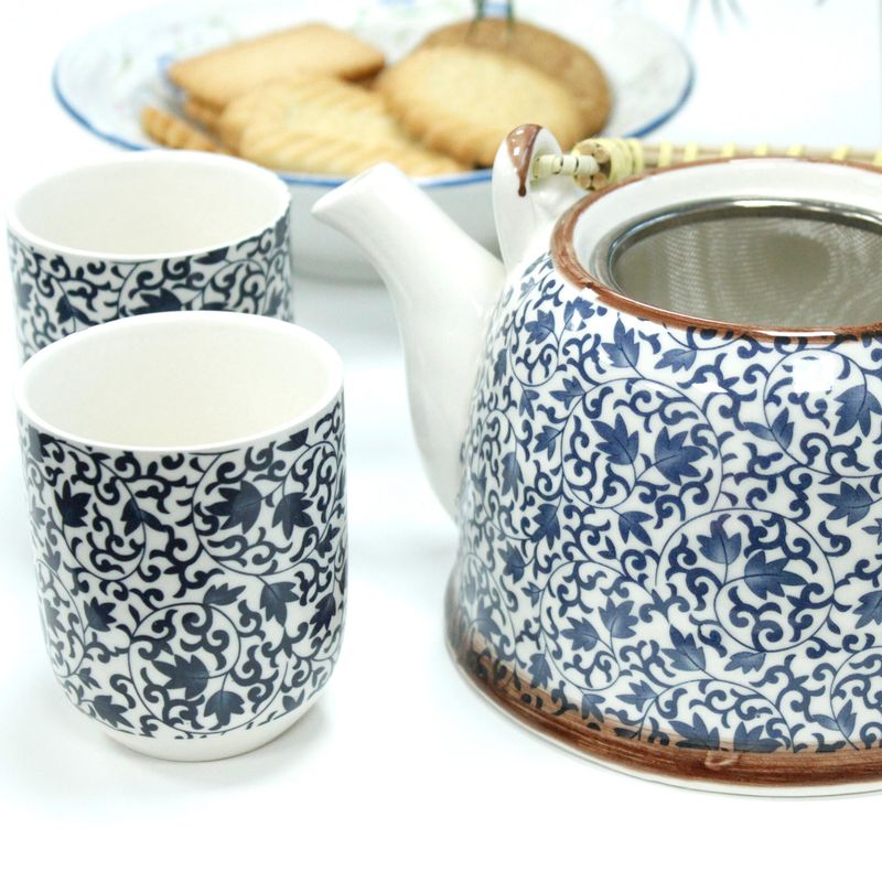 Set de Thé Traditionnel - Bleu