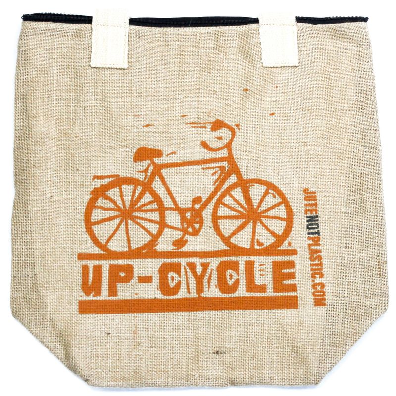 Sacs Cabas Jute Éco Up Cycle - 4 modèles assortis