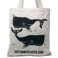 Gd Sacs Coton Naturel 170g 38x42cm - Baleines