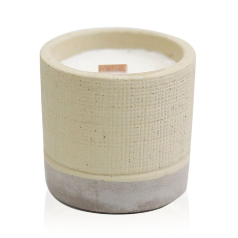 Bougie Béton Pot Beige - Café au Club