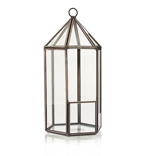 Terrarium en Verre - Forme Lanterne