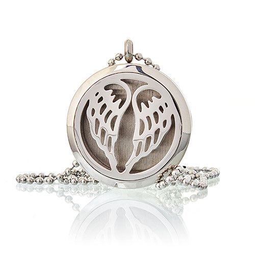 Collier Diffuseur Aromathérapie - Ailes d'Anges 30mm