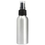Bouteille en aluminium de 100 ml avec pompe noire