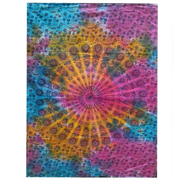 Tenture coton - Mandala rond