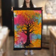 Tenture coton - Arbre de Force