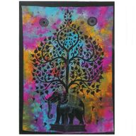 Tenture coton - Arbre Éléphant