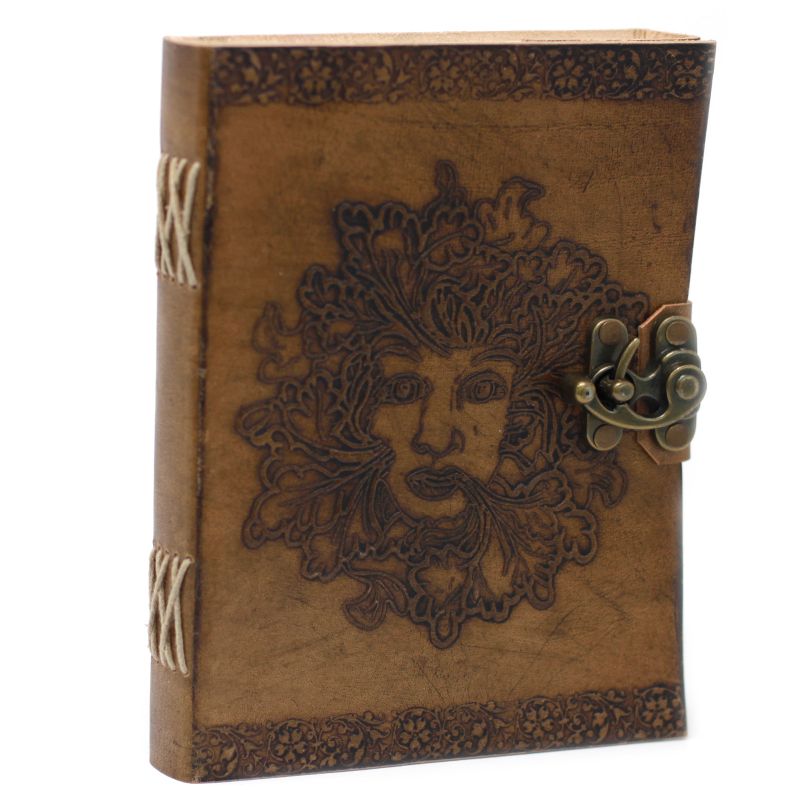 Carnet En Cuir Greenman (6x8")