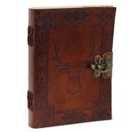Carnet En Cuir Cerf (6x8")