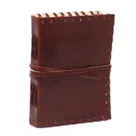 Carnet En Cuir Recueil De Pensées Avec Étui (6x4")