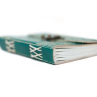 Carnet En Cuir Vert Havre De Paix Avec Verrou (7x5")