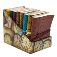 Mini Carnets En Cuir Assortis (4x3")