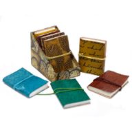 Mini Carnets En Cuir Assortis (4x3")
