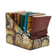 Mini Carnets En Cuir Assortis (4x3")