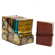 Mini Carnets En Cuir Assortis (4x3")