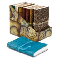 Mini Carnets En Cuir Assortis (4x3")