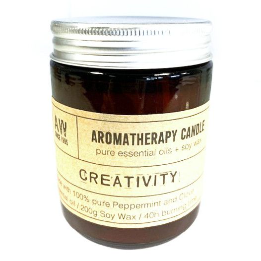 Bougie Aromathérapie 200g  - Créativité