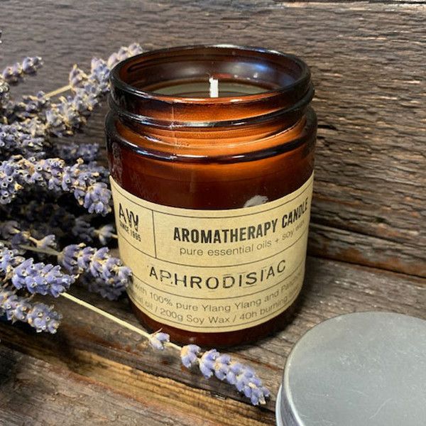 Bougie Aromathérapie 200g  - Aphrodisiaque