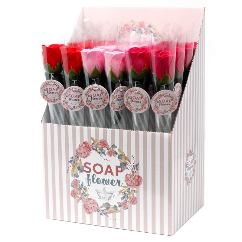 Fleurs Uniques et Présentoir - Petite Rose