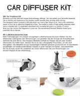 Diffuseur Pour Voiture - Fleur De Vie - 30mm