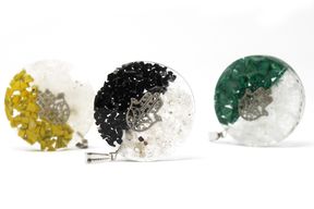 Pendentifs Orgonite -  Main de Fatma Protectrice