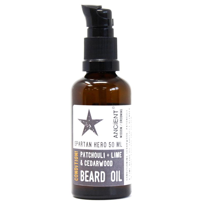 Huile Barbe 50ml - Hero spartiate - Adouci !