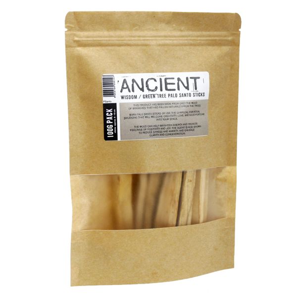 100g Palo Santo Arbre Vert 10-15 Bâtonnets