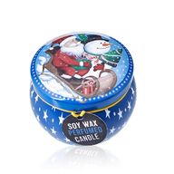 Bougies Artistiques Étain - Noël Vintage