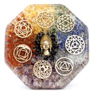 Presse-papiers Orgonite - Bouddha Chakra - Large
