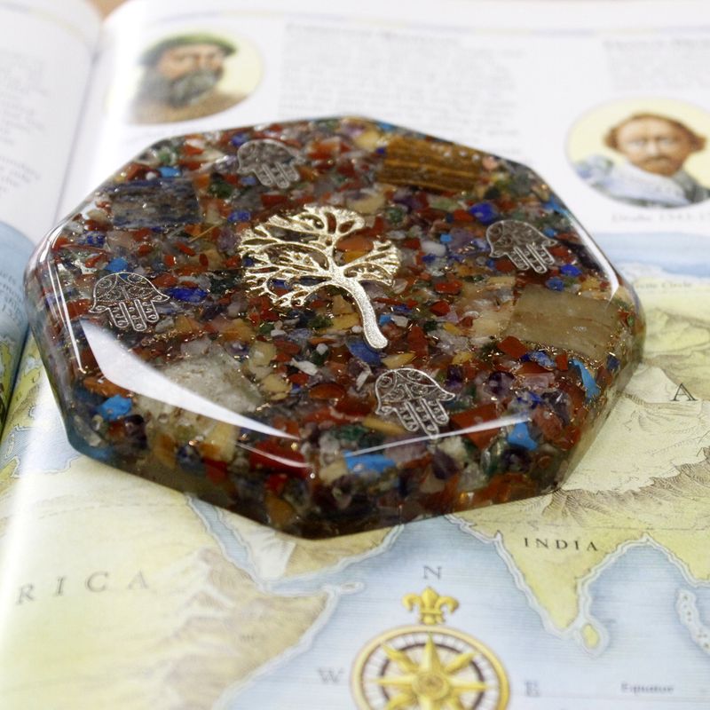 Presse-papiers Orgonite - Arbre de Vie Tree of Life Large