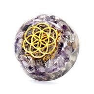 Presse-papiers Orgonite - Dôme Amethyste