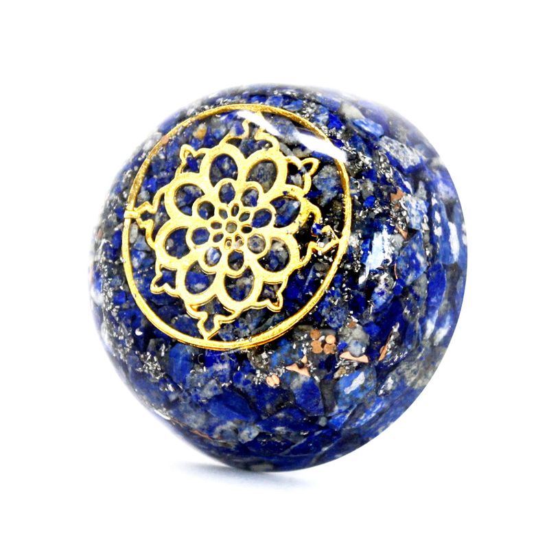 Presse-papiers Orgonite - Dôme Lapis