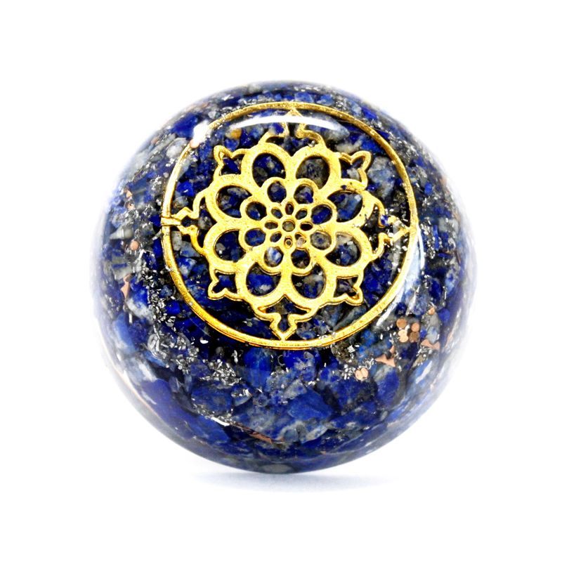 Presse-papiers Orgonite - Dôme Lapis