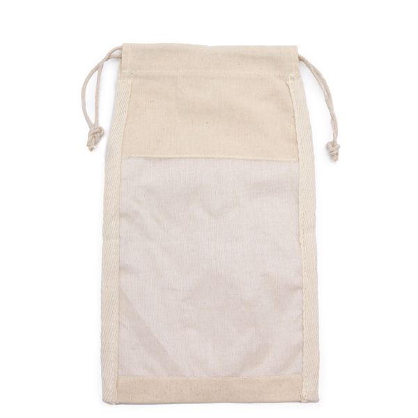 Pochettes Coton avec Fenêtre Grand - 26x15cm
