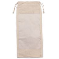 Pochette Coton avec Fenêtre Long - 35x15cm