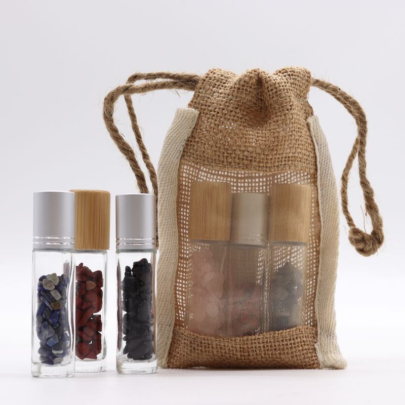 Petite Pochette Jute Lavé - 10x15cm