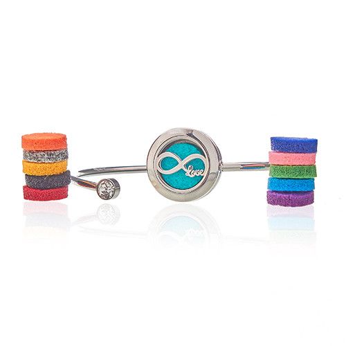 Bracelet Diffuseur avec Cristal - Infini 20mm