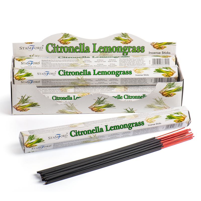 Bâtonnets d'Encens Citronnelle Premium Stamford