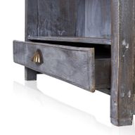 Présentoir de bougie à dîner - Gris Délavé