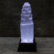 Tour Naturelle Sélénite - 15 cm