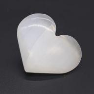 Pierre de Sélénite Polie - Coeur 5-6 cm