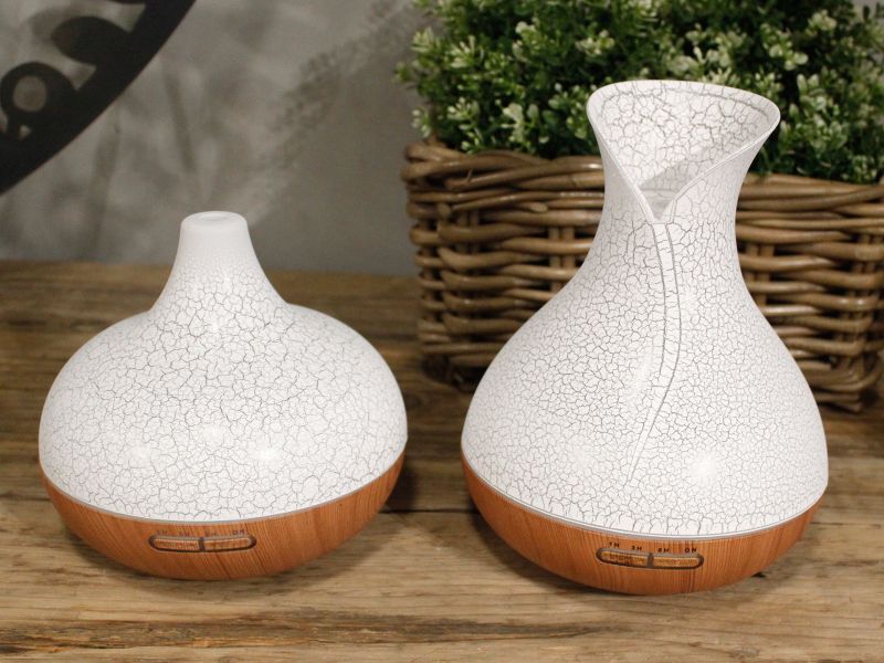 Diffuseur Santorini Chrono, USB et LED couleurs