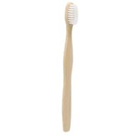 Pack Familial de 4 Brosse à Dents en Bambou - Blanc - médium