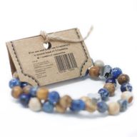 Lot de 2 Bracelets Amitié - Amour