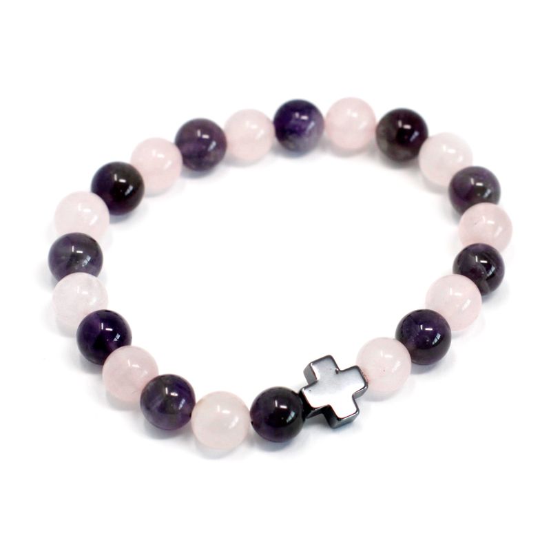 Lot de 2 Bracelets Amitié - Amour