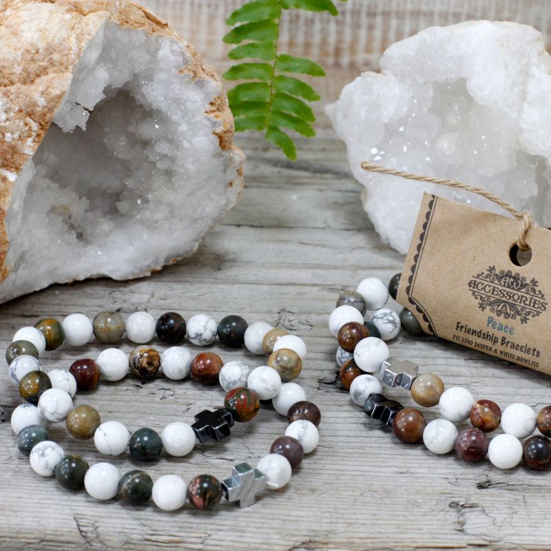 Lot de 2 Bracelets Amitié - Pièce