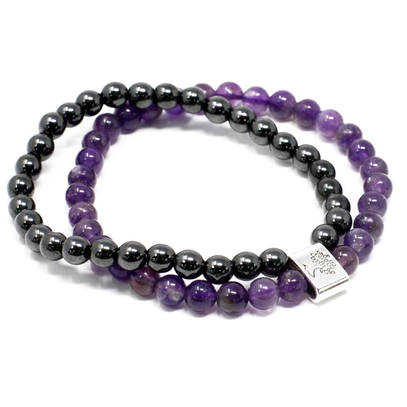 Bracelets Magnétiques Gemme - Améthyste