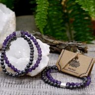 Bracelets Magnétiques Gemme - Améthyste