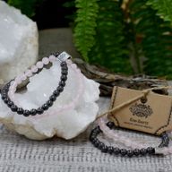 Bracelets Magnétiques Gemme - Quartz Rose