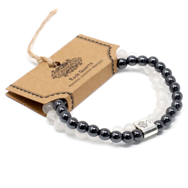Bracelets Magnétiques Gemme - Quartz Roche