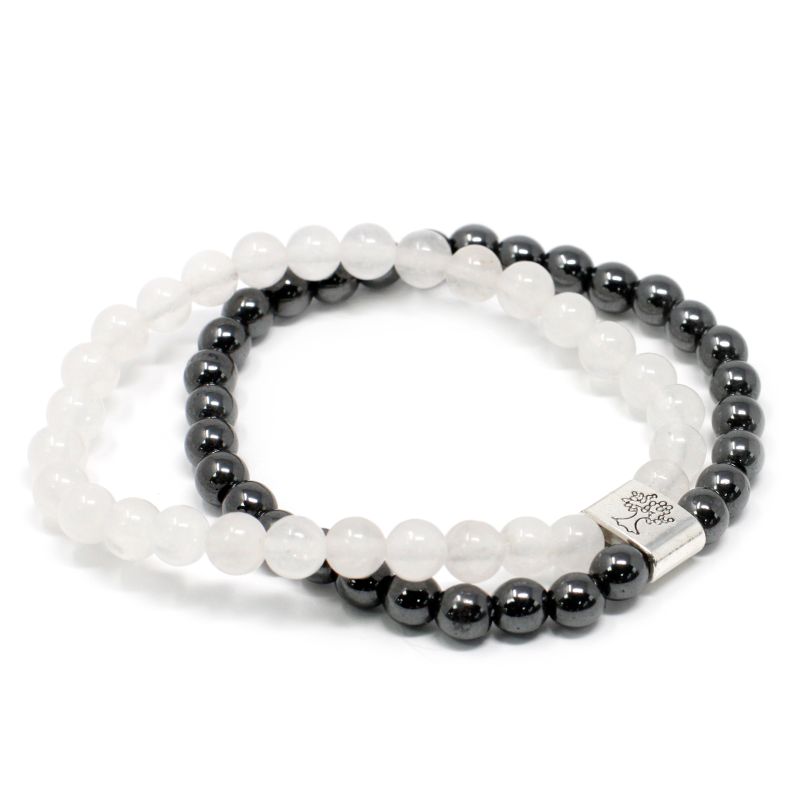 Bracelets Magnétiques Gemme - Quartz Roche